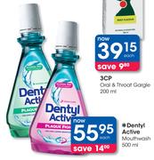 Dentyl Active Mouthwash-500ml Each