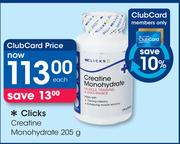 Clicks Creatine Monohydrate-205g Each