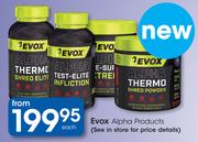 Evox Alpha Products-Each