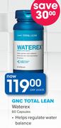 GNC Total Lean Waterex 60 Capsules-Per Pack