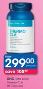 GNC Total Lean Thermo CLA 90 Capsules-Per Pack