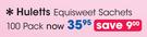 Huletts Equisweet Sachets 100 Pack