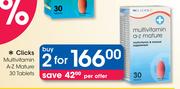 Clicks Multivitamin A-Z Mature 30 Tablets-For 2