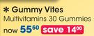 Gummy Vites Multivitamin 30 Gummies-Per Pack