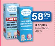Zinplex Junior Syrup-200ml Each