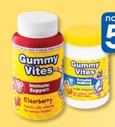 Gummy Vites Multivitamin, Vitamin C Or Elderberry 120 Gummies-Per Pack