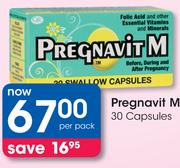 Pregnavit M 30 Capsules-Per Pack