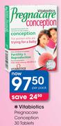 Vitabiotics Pregnacare Conception 30 Tablets-Per Pack