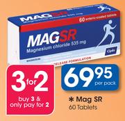 MAG SR 60 Tablets-Per Pack