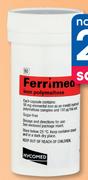 Ferrimed 50 mg 60 Capsules-Per Pack