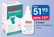 Salex Saline Drop Spray-30ml Each