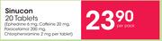 Sinucon 20 Tablets-Per Pack