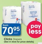 Clicks Diapers-Each