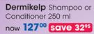 Dermikelp Shampoo Or Conditioner-250ml Each