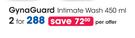 Gyna Guard Intimate Wash-For 2 x 450ml