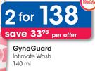 Gyna Guard Intimate Wash-For 2 x 140ml