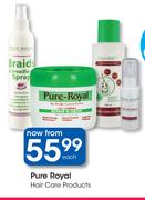 Pure Royal Hair Care Products-Each