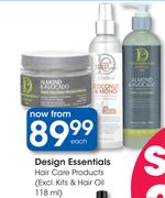 Design Essentials Hair Care Products-Each
