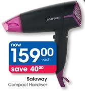 Safeway Compact Hairdryer