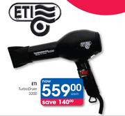 ETI Turbo Dryer 3200