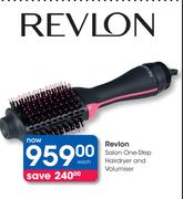 Revlon Salon One-Step Hairdryer And Volumiser
