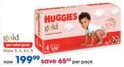 Huggies Gold Per Value Pack-Per Pack