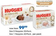 Huggies Extra Care New Baby-Per Pack