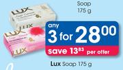 Lux Soap-3 x 175g