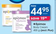 Epimax Body Cream(Excl.Plus)-400g Each