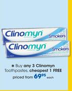 Clinomyn Toothpaste-Each