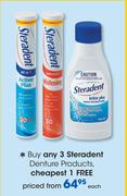 Steradent Denture Products-Each