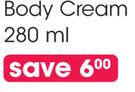 Dawn Body Cream-280ml Each