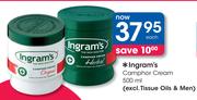 Ingram's Camphor Cream(Excl.Tissue Oils & Men)-500ml Each