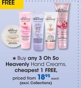 Oh So Heavenly Hand Creams-Each