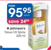 Johnson's Tissue Oil Spray-200ml 