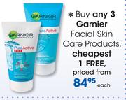 Garnier Facial Skin Care Products-Each