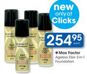 Max Factor Ageless Elixir 2 In 1 Foundation-Each