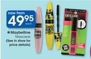 Maybelline Mascaras-Each