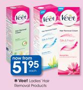 Veet Ladies Hair Removal Products-Each