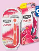 Schick Quattro Women's Trimstyle Kit-Per Pack