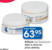 Dove Hair Treatments-Each