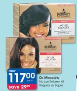 Dr.Miracle's No Lye Relaxer Kit Regular Or Super-Each