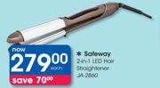 Safeway 2 In 1 LED Hair Straightener