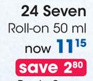 HG 24 Seven Roll On-50ml Each