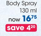 HG 24 Seven Body Spray-130ml