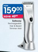 Safeway Rechargeable Hair & Beard Trimmer RHS5-Each