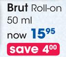 Brut Roll-On-50ml