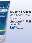 Clicks Men Face Care Products