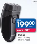 Philips Men's Battery Shaver PQ206