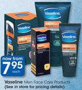 vaseline Men Face Care Products